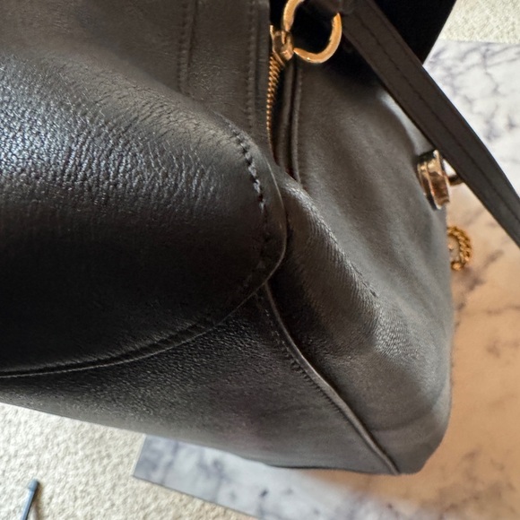 🙋‍♀️CHLOE Small Faye Day Bag Black Size: 11"Wx8.7" Hx4.3"D EXCELLENT CONDITION - Picture 7 of 16